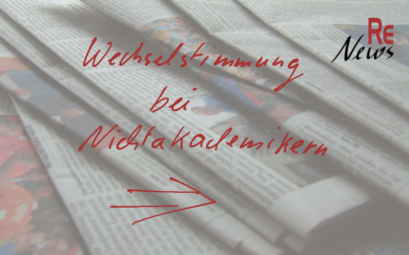 Wechselstimmung bei Nichtakademikern